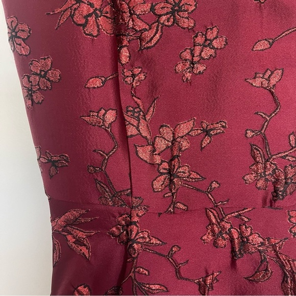 NWT Alice Olivia Anette Deep Pleat cocktail dress - Picture 4 of 7